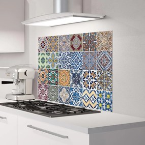 Kitchen stove wall protection Azulejos L