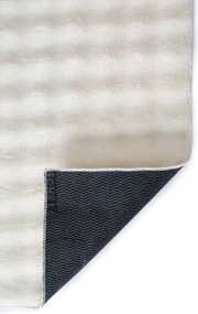 Килим подходящ за пране в цвят слонова кост 80x150 cm Bubble Emarald – Mila Home