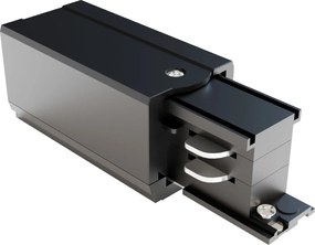 Live end connector for Maytoni Trinity three-phase track system