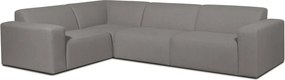 Сив ъглов диван (ляв ъгъл) Roxy - Scandic