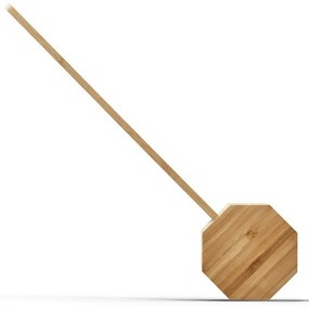 Бамбукова LED настолна лампа в естествен цвят (височина 39,5 cm) Octagon One – Gingko
