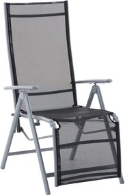 Черен градински метален стол Ariola – Garden Pleasure