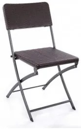 Horecano - Сгъваем стол 57x44,5xh80,5см кафяв TB-(YC-041