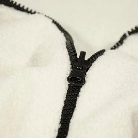 Кафяв детски пуф от букле Cocoon 120 – SLOWDOWN