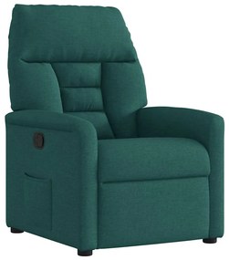 4015548 vidaXL Наклоняем стол, тъмнозелен, текстил