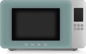 Микровълнова фурна с грил 4в1 SMEG Collezione MOC01EGMEU, 1900W, 29 л, 18 програми, Плавно затваряне, Звуков сигнал, LCD, Зелен