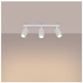 Бял прожектор 6,5x45 cm Gleam – Sollux