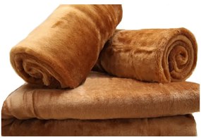 Комплект калъфки за диван и фотьойл с релефен десен - кафяв Ширина: 160 см | Дължина: 210 см