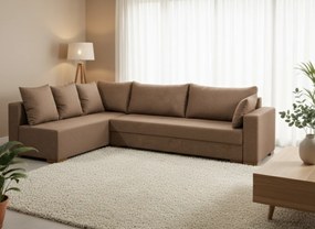 Ъгъл диван Trendy-Right-285φ 185β cm.-MInk