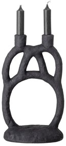 Черен свещник, височина 29 cm Ramina - Bloomingville