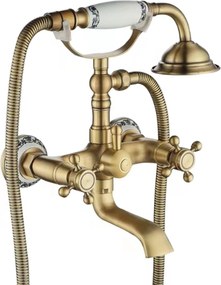 Смесител за вана Rea Rustico Antique Gold