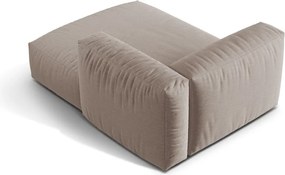 Бежов модул за диван (десен ъгъл) Martina – Micadoni Home