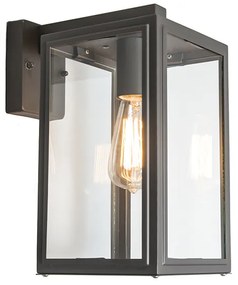 Индустриален външен стенен аплик сив IP44 - Sutton Down