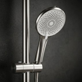 Комплект за душ Rea Rivo Brush Nickel