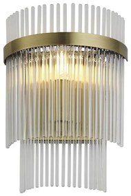 Endon 99168 - Аплик MARIETTA 1xE14/6W/230V месинг/прозрачен