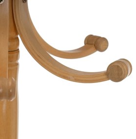 Стойка за връхни дрехи от масивна топола в естествен цвят Thonet – Casa Selección