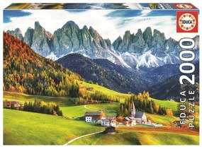 Пъзел Educa Fall in Dolomites 2000 Части