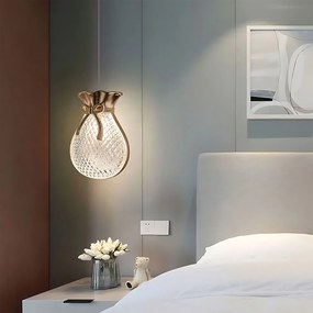 Висяща таванна лампа LHJ107-1CP light rose gold