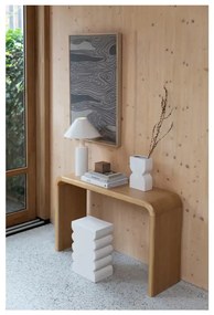 Конзолна маса в естествен цвят 38x120 cm Brave – Zuiver