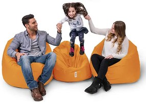 Градински пуф Iyzi 100 Cushion Pouf, цвят Оранжев