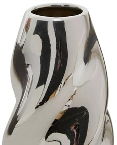 Ваза atmosphera Sky, Керамика, Сребърна, 21 cm