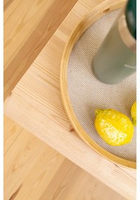 Кафява масичка за кафе от масивен бор 45x68 cm Japan – Karup Design