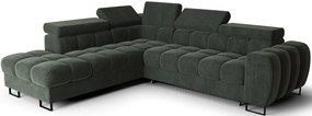 Ъглов диван Lordy-Зелен-ляв