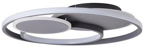 Brilliant - LED Димируем плафон RUNDA LED/50W/230V 3000-6500K черен + + д.у.