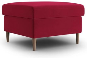 Червена кадифена табуретка Kyoto – Cosmopolitan Design