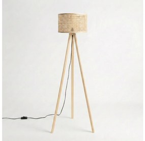 Brilagi - LED подова лампа CERIA 1xE27/60W/230V Ø 25 см бежова