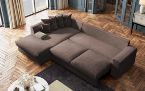 Разтегателен ъглов диван Рим