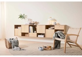 Нисък скрин от дъб 267x61 cm Mistral - Hammel Furniture