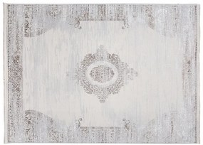 Дизайнерски винтидж килим с шарка в кремаво Ширина: 160 см | Дължина: 230 см