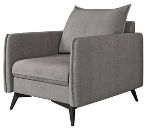 Сиво кресло Juli Bis – Ropez