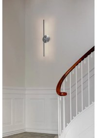 Метална LED затъмняваща се стенна лампа в сребрист цвят Omni Wall – UMAGE