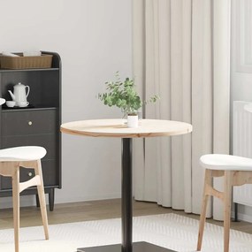 813648 vidaXL Плот за маса, Ø70x2,5 см, бор масив