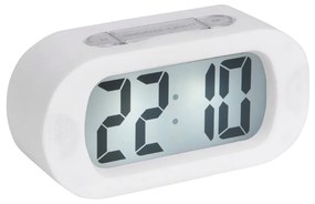 Бял гумиран будилник Gummy - Karlsson