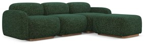 Тъмнозелен модулен ъглов диван (променлив) Ailani – Makamii