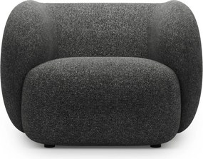 Тъмносиво кресло Kate – Micadoni