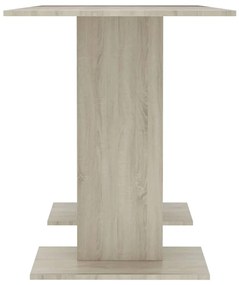 Трапезна маса, дъб сонома, 110x60x75 см, инженерно дърво