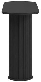 Черна конзолна маса 40x130 cm Nola – Unique Furniture