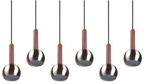 Черно висящо осветително тяло Ciliana – CINQUE