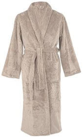 Кафяво-сива хавлия от микроплюш размер L/XL Pippa – Tiseco Home Studio