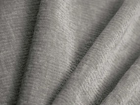 Светлосиво двойно легло 180x200 cm тапицирано с място за съхранение с включена подматрачна рамка Ovalo – Micadoni