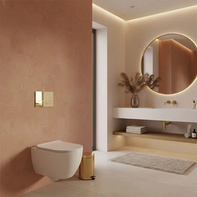 Бутон за тоалетна Rea HD K011A-Q и Slim 024N Gold
