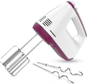 Heinner HM-400BG - Ръчен миксер 400W/230V бял/лилав