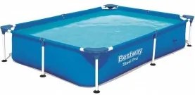 Bestway - Сглобяем правоъгълен басейн - 221 х 150 х 43см