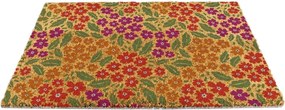 Изтривалка от кокосови влакна 40x60 cm Floral – Artsy Doormats