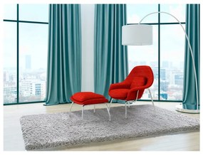 Šedý koberec Universal Floki Liso, 160 x 230 cm