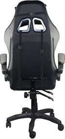 Гейминг стол Pu BF7850-Черен-Сиво